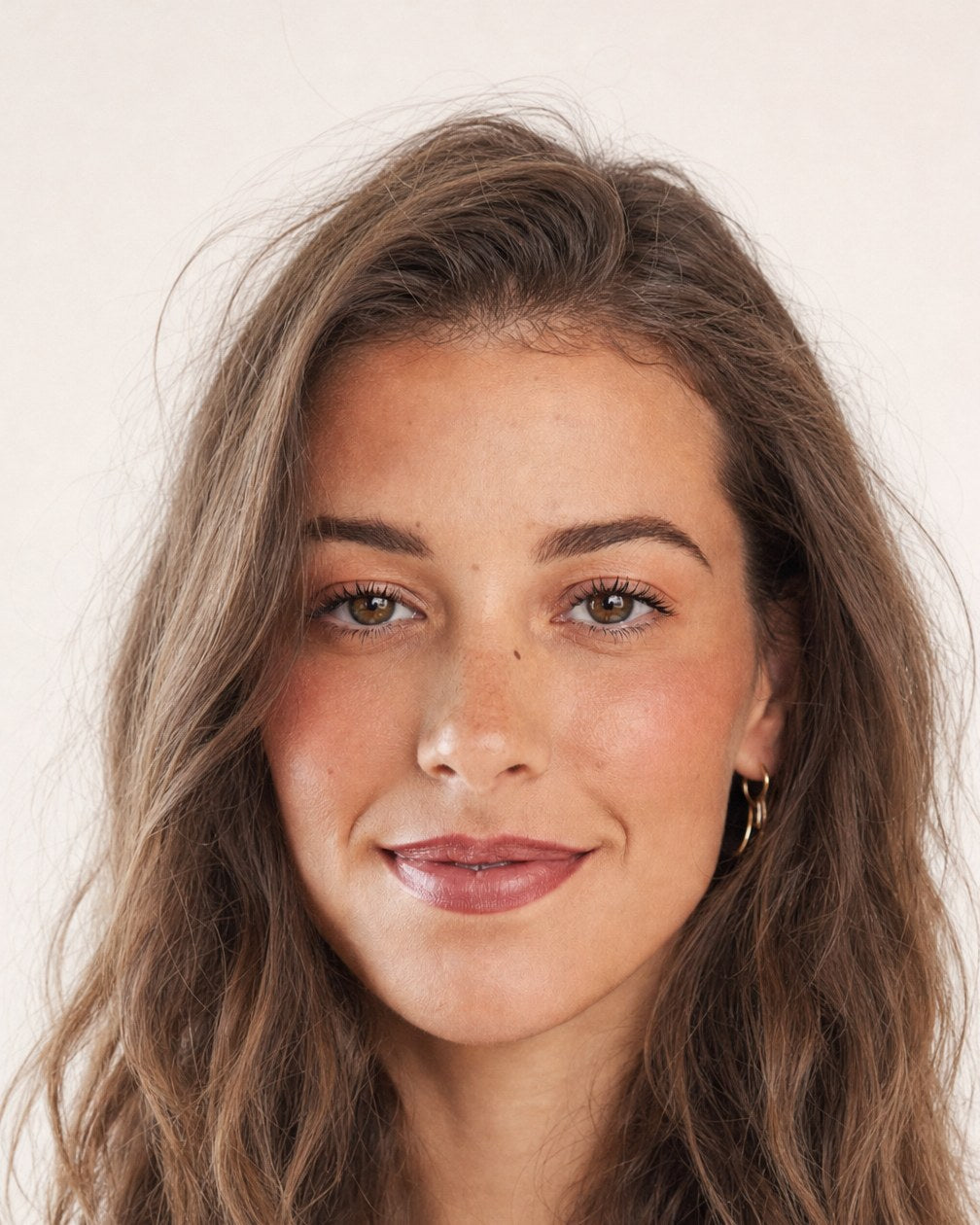 Hair before touch-up